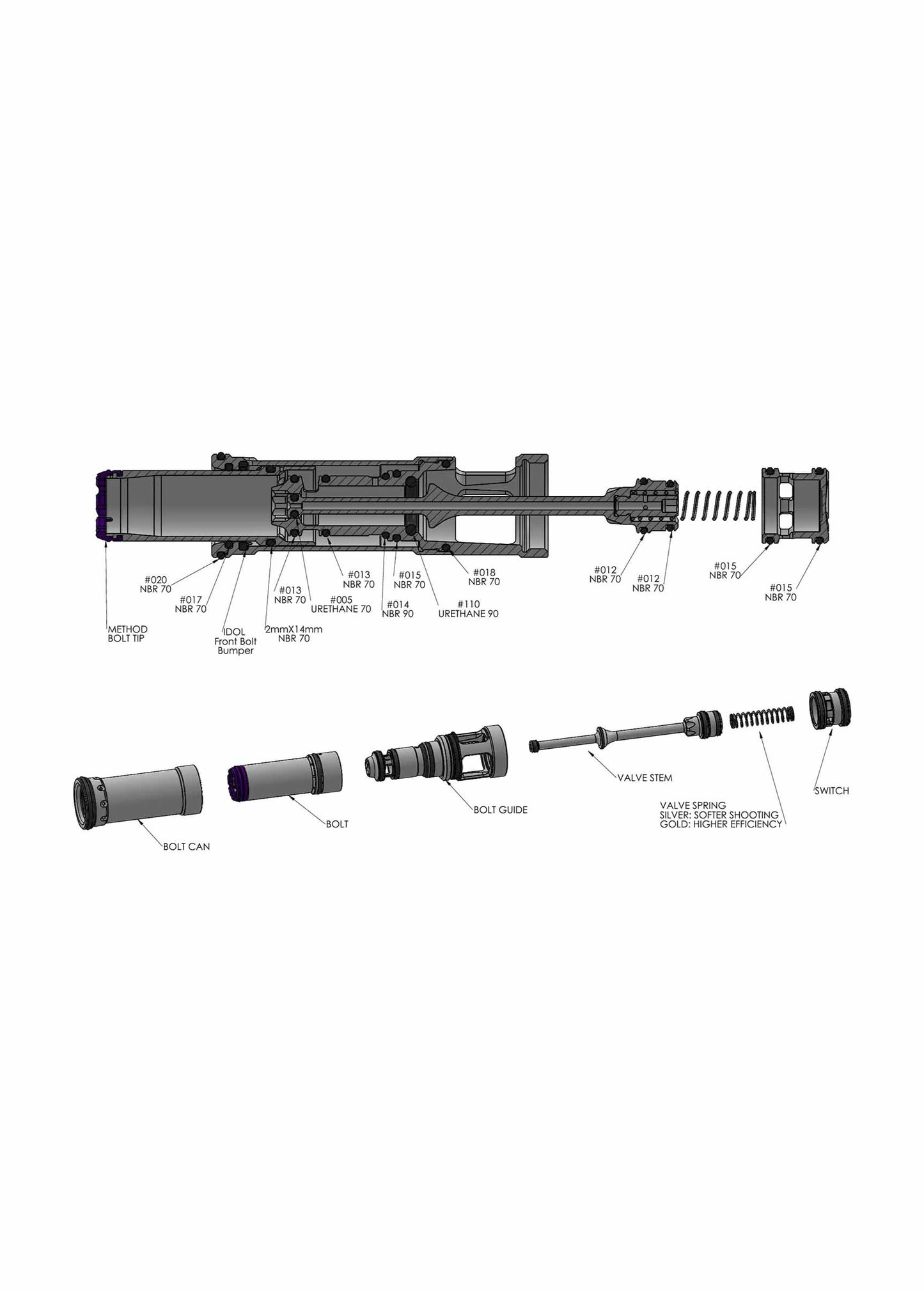 Method Shocker Era - Polished Purple